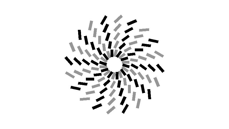 Fraser spiraal cirkels