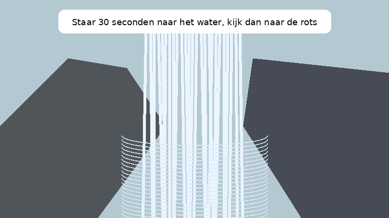 Waterval bewegingsnabeeld
